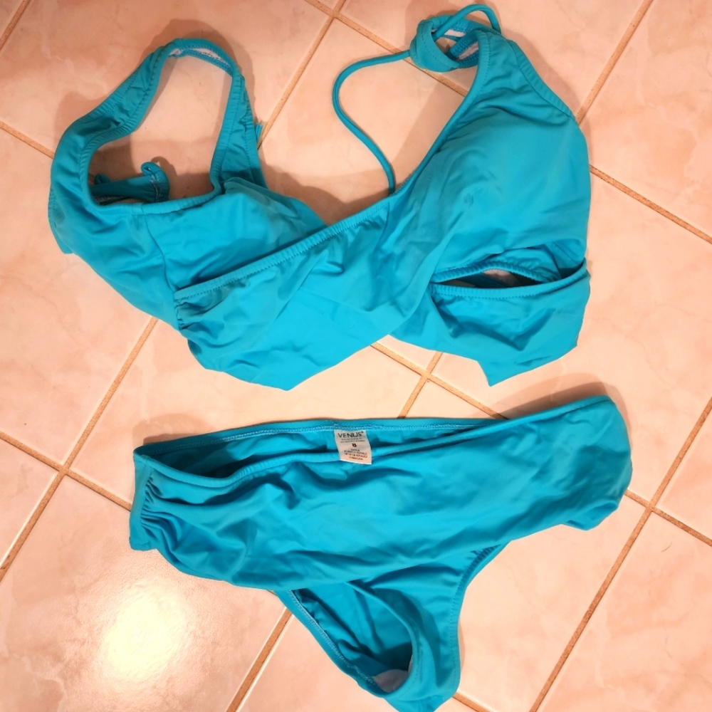 Venus wrap bikini top and bottom